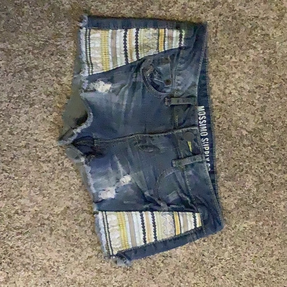 Mossimo supply co size 5 Junior denim Jean shorts